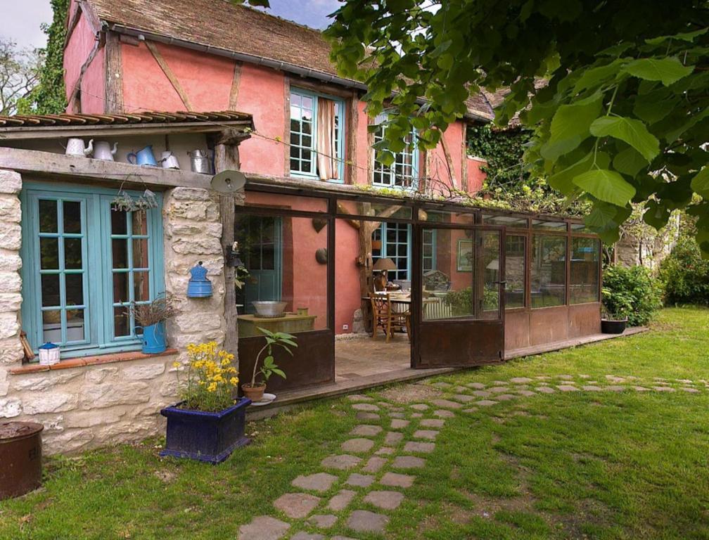 Les Rouges Gorges Acomodação com café da manhã Giverny Exterior foto